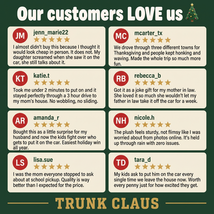 Trunk Claus™ Christmas Trunk Decoration